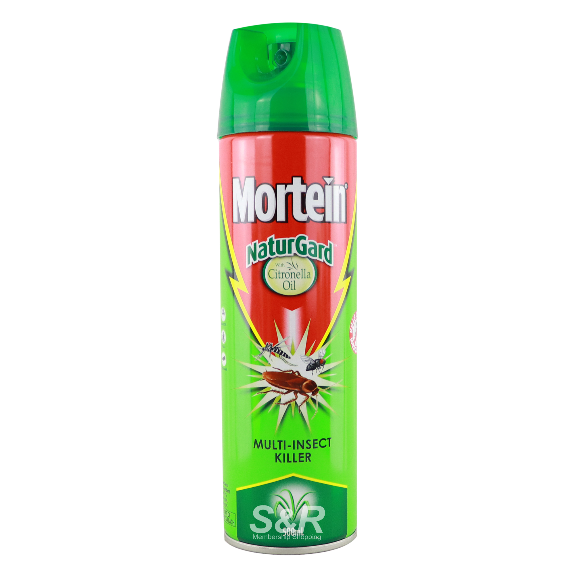 Mortein Naturgard Multi-Insect Killer with Citronella 500mL Mortein Naturgard Multi-Insect Killer with Citronella 500mL